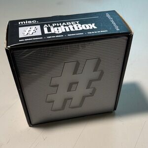 Alphabet LightBox
